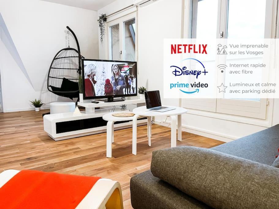 Lumineux Avec Vue Sur Les Vosges Apartment Colmar Ngoại thất bức ảnh